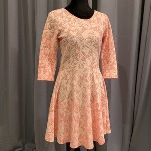 Francesca's Collection Tangerine Skater Dress